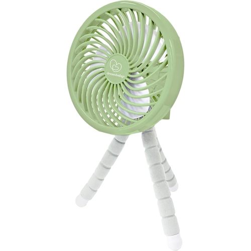 Dreambaby Smart Grip Deluxe Fan, Octopus Wrap Around Legs, Adjustable, Battery Operated