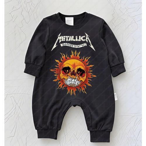 Metallica Baby Rock Romper