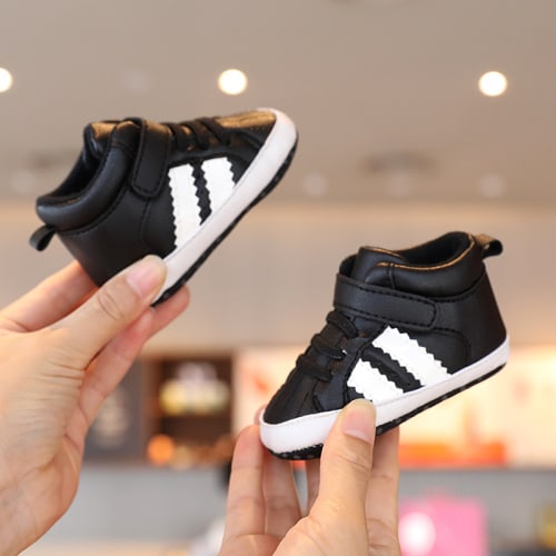 Infant Newborn Baby Boys Striped Comfortable Non-slip Shoes