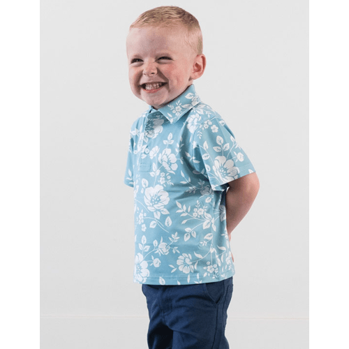 Youth Friday Flowers Blue