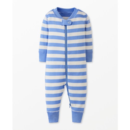 Baby Striped 2-Way Zip Sleeper | Hanna Andersson