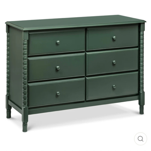 DaVinci Jenny Lind Spindle 6-Drawer Dresser | Modern Nursery™