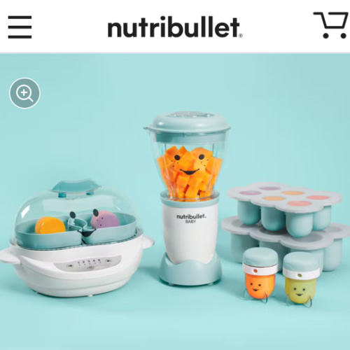 nutribullet Baby and nutribullet Baby Turbo Steamer Bundle
