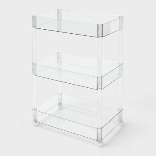 3 Tier Clear Storage Cart - Brightroom™