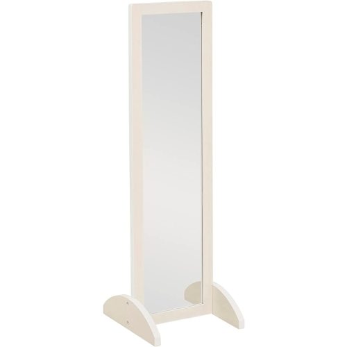 ECR4Kids Double-Sided Bi-Directional Mirror, Kids Furniture, White Wash
