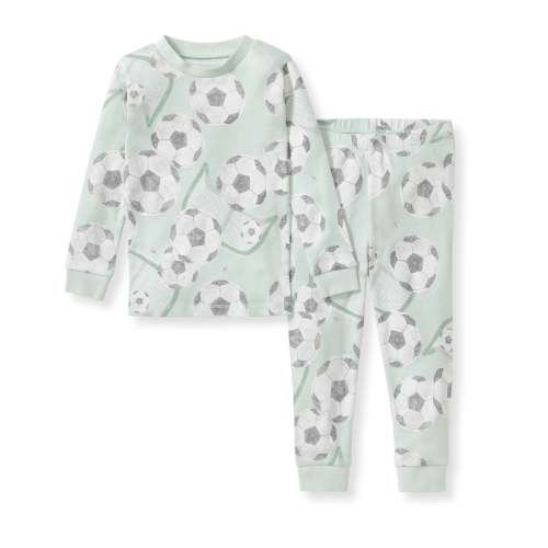 Soccer Goal Organic Cotton Two-Piece Pajamas – Burt's Bees Baby