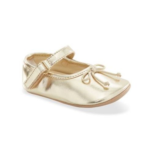 Carter's Just One You® Baby Girls' Pre-walker Mary Jane Sneakers - Gold 12-18m