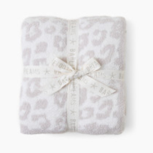 Barefoot Dreams CozyChic Barefoot In The Wild Throw - Cream/Stone