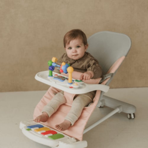 Cuddobaby 4-In-1 Baby Bouncer Fun | Blue - Cuddo Baby