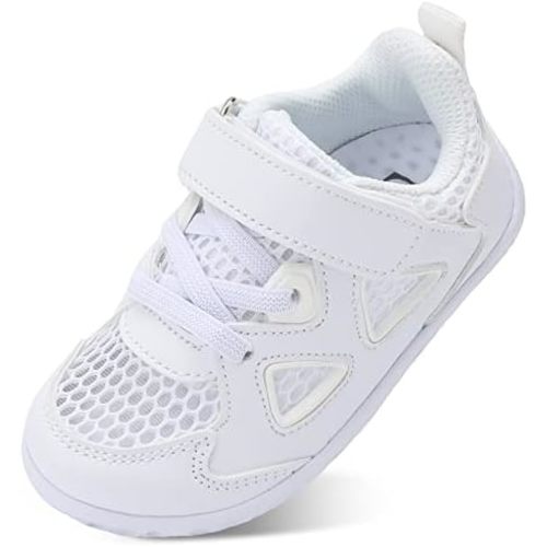 L-RUN Toddler Shoes Barefoot Boys Girls Summer Walking Sneakers Kids Tennis Shoes Lightweight School Dress Shoes