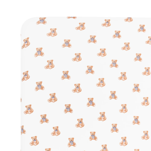 Crib Sheet in Teddy Bear