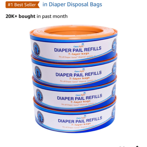 Amazon.com : diaper genie bags refill