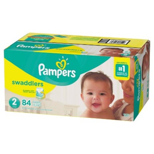 Pampers Swaddlers Diapers Super Pack (Select Size), Size: Size 2 (84 Count)