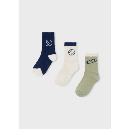 3-Pack Dino Socks