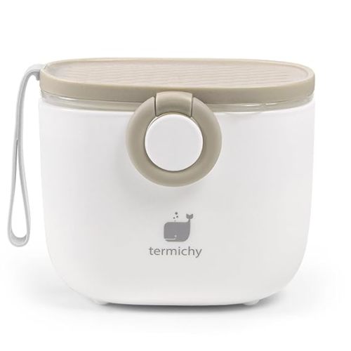 Termichy Baby Formula Dispenser, Portable Formula Dispenser Container with Scoop and Carry Handle for Travel Outdoor Activities for Baby Infant, 500ml