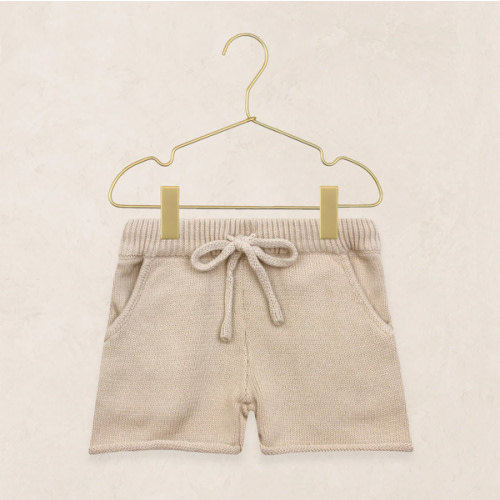 Knit Shorts - Tan, 6-12 months
