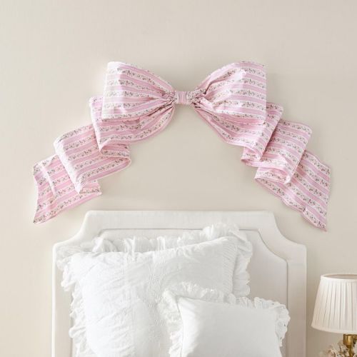 LoveShackFancy Bow Decor Pink Palace Walls