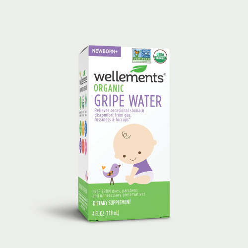 Organic Gripe Water - Gripe Water For Newborns & Babies | Wellements