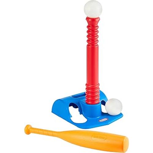 Little Tikes T-Ball Set, Red, 5 Balls, for Toddlers Ages 18+ Months – Amazon Exclusive