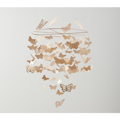 Paper Butterfly Mobile | Pottery Barn Kids