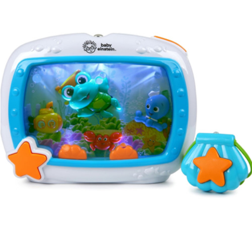 Baby Einstein Sea Dreams Soother Musical Crib Toy and Sound Machine, Newborn and up