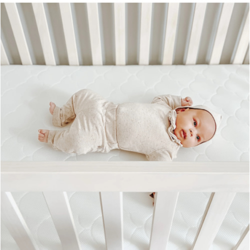 Waterproof Crib Mattress - Standard / White