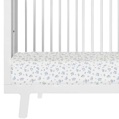 Organic Crib Sheet - Mini Roses