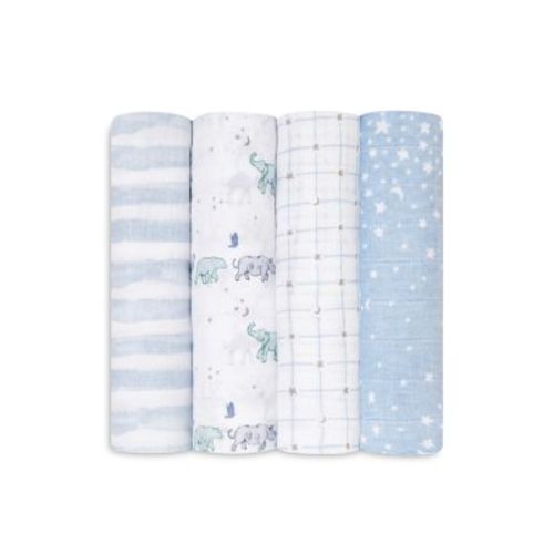 4 Pk. Printed Classic Swaddles