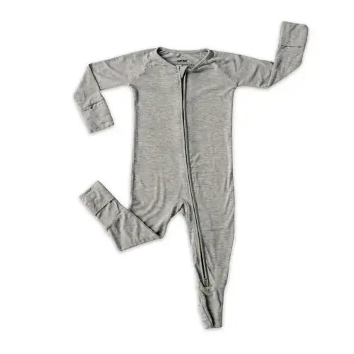 Heather Gray Zippy - Little Sleepies