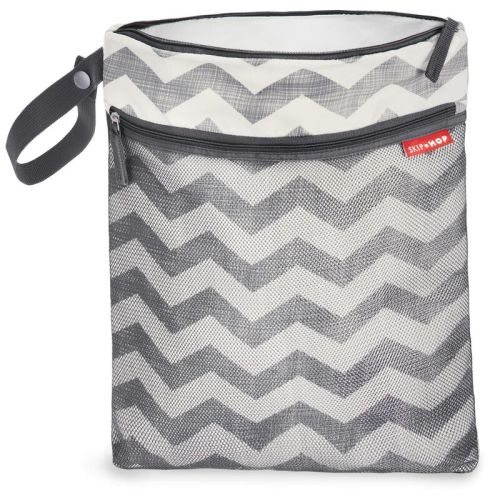 Chevron Grab & Go Wet/Dry Bag | skiphop.com