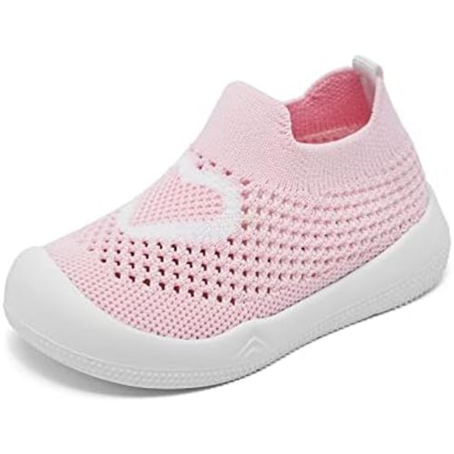 Eashi Baby Boy Girl Non-Skid Indoor Infant Walking Shoes Breathable Warm Elastic Sock Shoes with Memory Sole Protect Toes Outdoor Sneakers