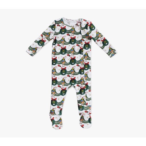 Dr. Seuss's The Grinch™ Wreath Organic Cotton Baby Pajama