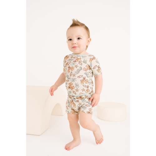 Ocean Sandcastles Bamboo Sleeper