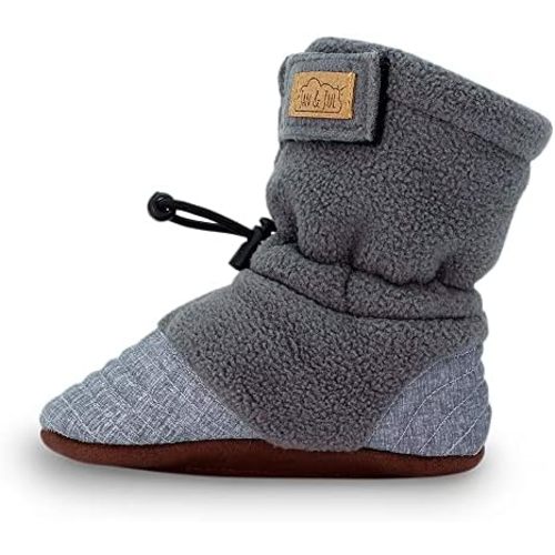 JAN & JUL Fleece Cozy Booties for Babies and Toddlers