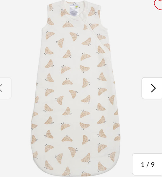Sac de Nuit Bambou 0-36mois - Croissants - Perlimpinpin – CLÉMENT