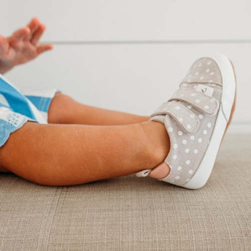 Casual Polka Dot & Pink Low Top – Little Love Bug Co.