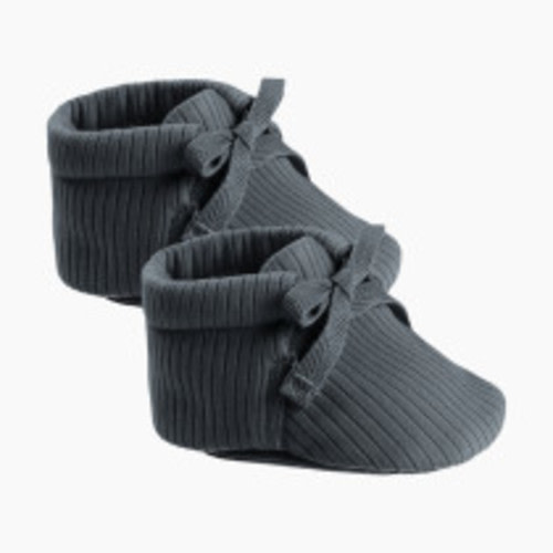 Quincy Mae Baby Booties - Indigo, 6-12 M