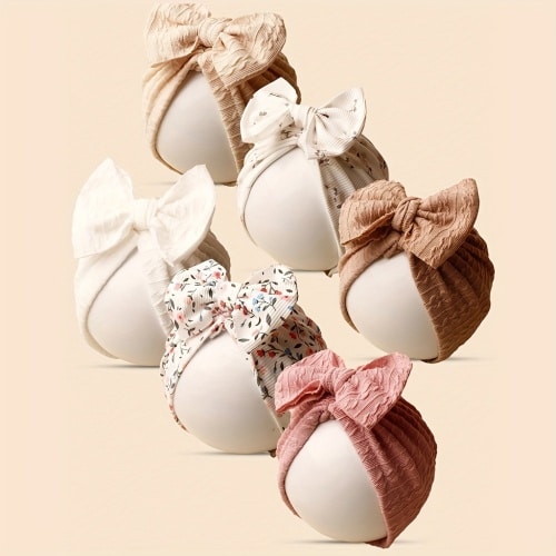 's bow pullover cap soft comfortable cute - Temu