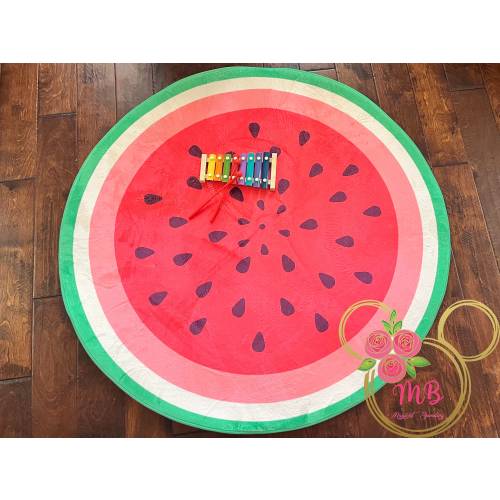 Watermelon Rug - Playroom Decor - Play Mat Rug