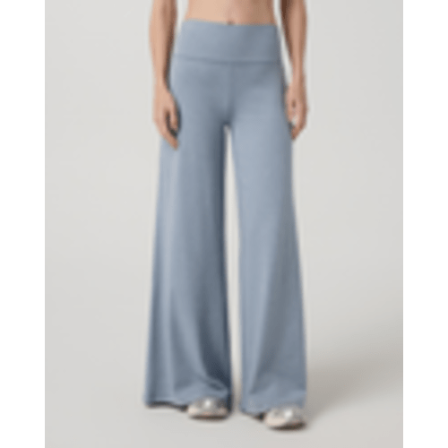 Size M, regular Halo Easy Wideleg Pant – Women's Coastal Fog Heather Pants – Vuori