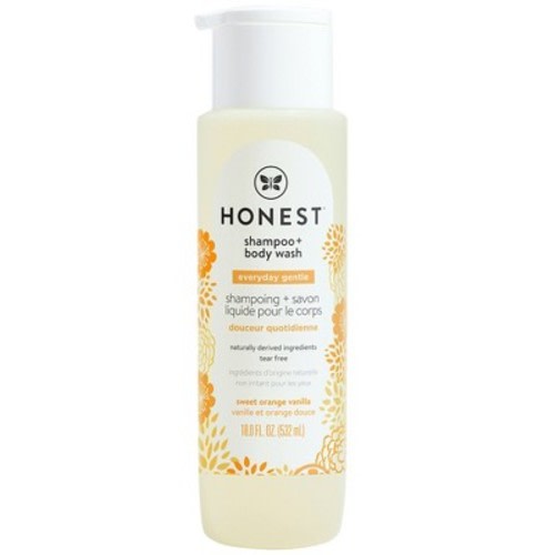 The Honest Company Everyday Gentle Shampoo & Body Wash Sweet Orange Vanilla - 18 fl oz