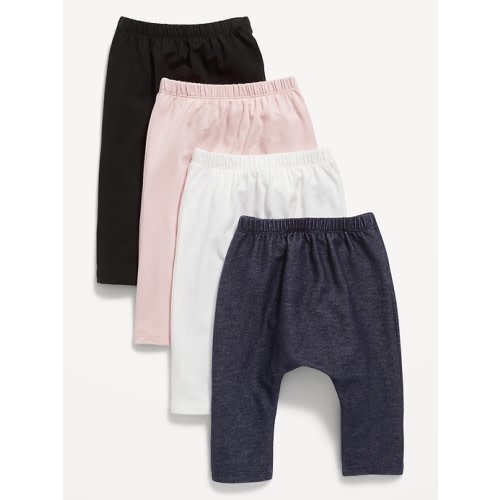 4-Pack Solid U-Shaped Pants for Baby