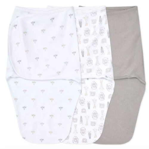 On Safari Easy Swaddle With No Zipper 0-3M | aden + anais