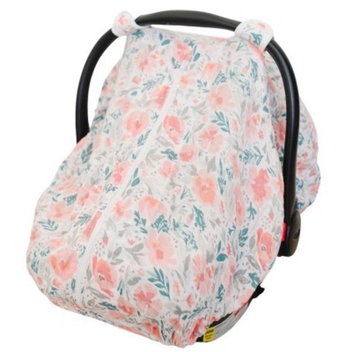 Bebe au Lait Muslin Car Seat Cover, Color: Floret