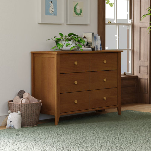 babyletto Sprout 6 Drawer 19.75" Double Dresser & Reviews | Wayfair