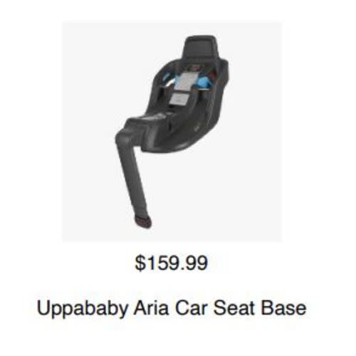 Car Seat Base from Local Store