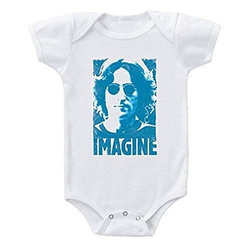 John Lennon Imagine White One Piece – My Baby Rocks