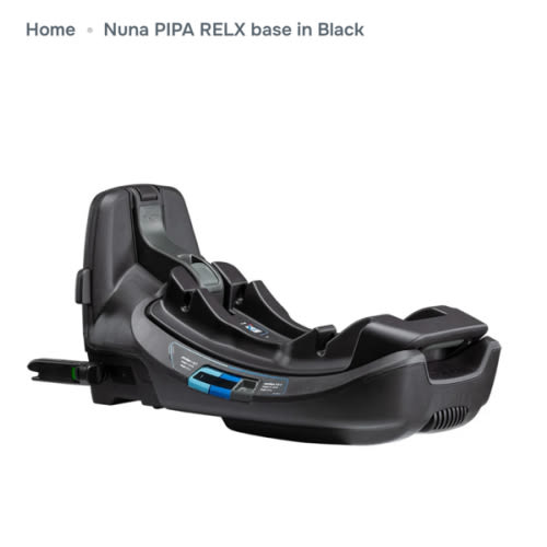 Nuna PIPA RELX base in Black