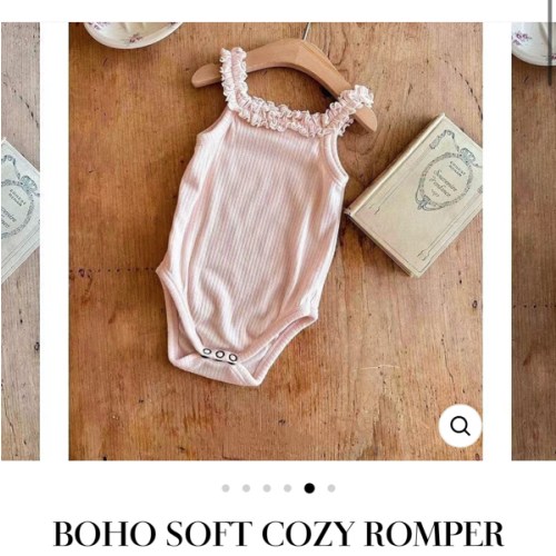 Boho Soft Cozy Romper – The Boho Bebe