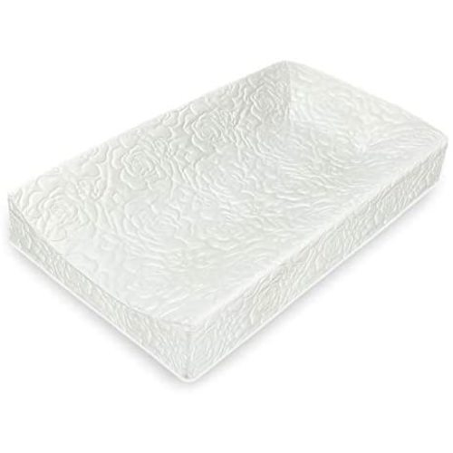 The Best Baby Changing Pad by Colgate, 3-Sided Anti-Scoot Design Safely Supports & Positions Baby, Hypoallergenic + Greenguard & CertiPUR Certified, Durable Yet Easy to Clean, 16” W x 33” L x 4” H